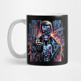 robot warrior tshirt Mug